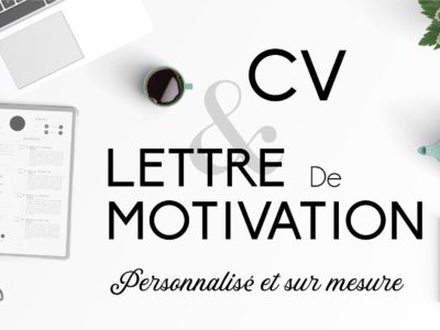 Votre lettre de motivation en 48H! - Rédaction de lettres de motivation (emploi, université, stage...)